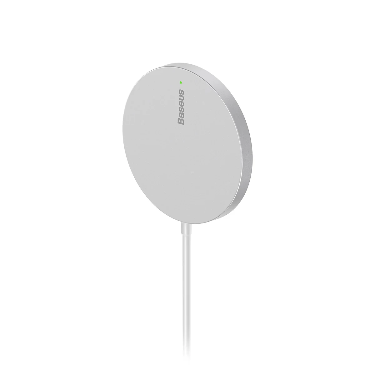 ویدیو رسمی شارژر مگنتی بی سیم باسئوس مدل Baseus Simple Mini3 15w نقره ای
