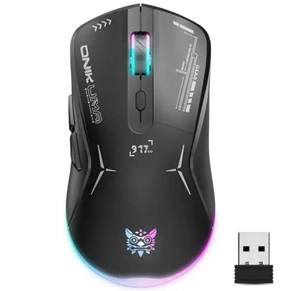 Onikuma Gaming Mouse CW917 Wireless RGB مشکی