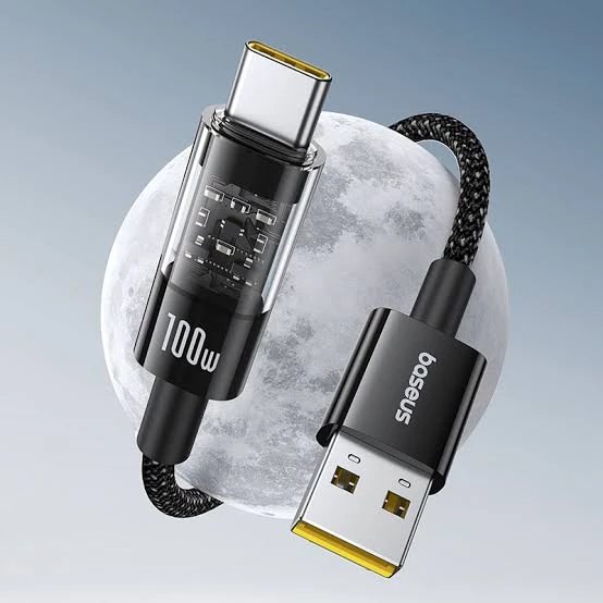Baseus Gem Charging Cable USB to IP 2.4A 1m مشکی