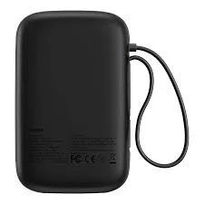 پاور بانک باسئوس با قابلیت صفحه دیجیتال مدل Baseus Qpow 2 30W مشکی