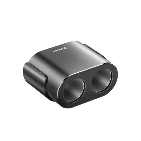 شارژر فندکی باسئوس مدل Baseus One to Two 80W مشکی