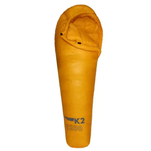 کیسه خواب پر اسنوهاک مدل  SnowHawk K2-1200 زرد