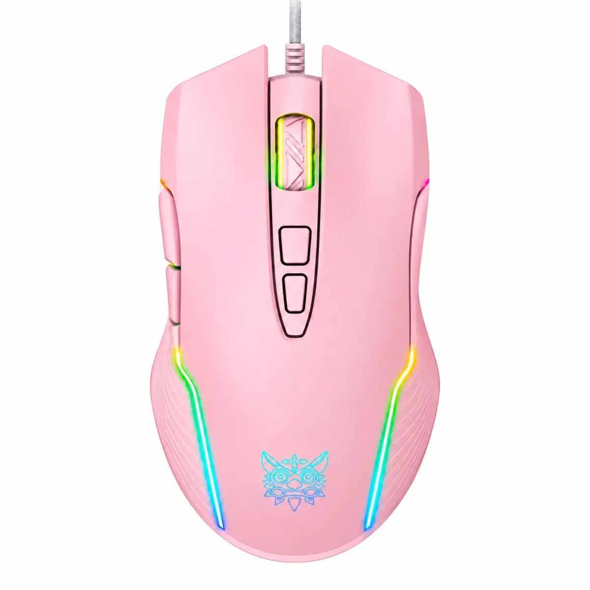 ماوس گیمینگ اونیکوما مدل Onikuma CW905 RGB صورتی