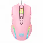 ماوس گیمینگ اونیکوما مدل Onikuma CW905 RGB صورتی