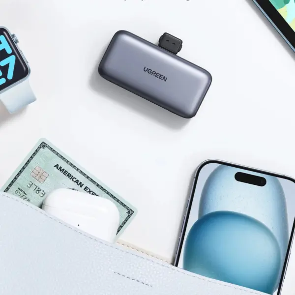 پاوربانک یوگرین مدل Ugreen PB503 5000mAh خاکستری