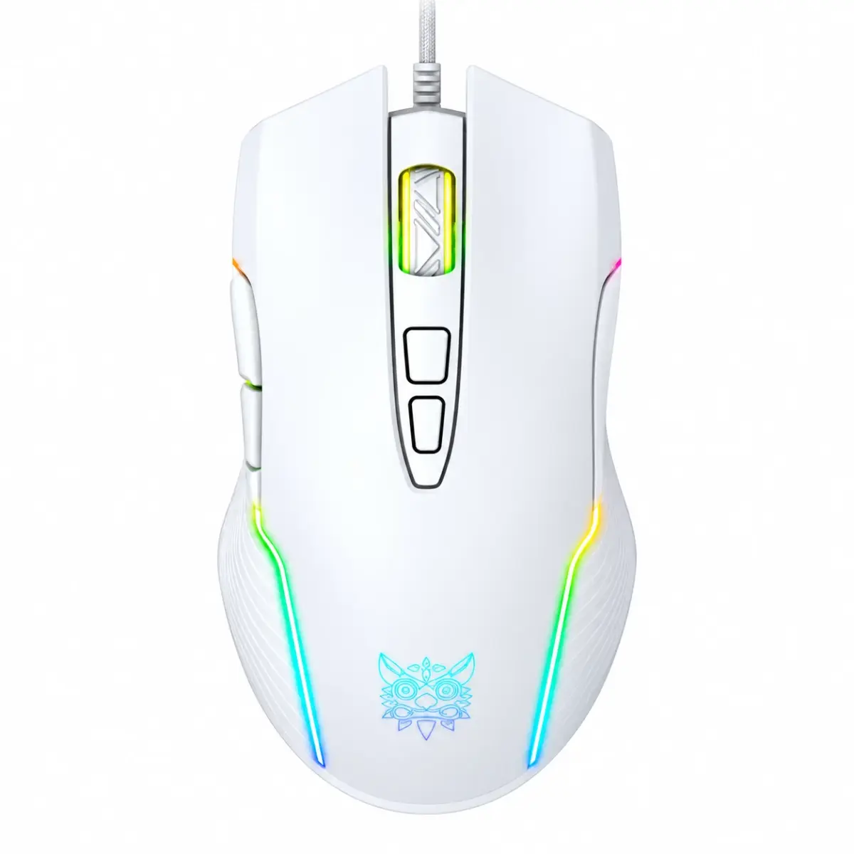 ماوس گیمینگ اونیکوما مدل Onikuma CW905 RGB سفید