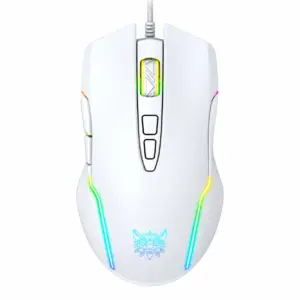 ماوس گیمینگ اونیکوما مدل Onikuma CW905 RGB سفید