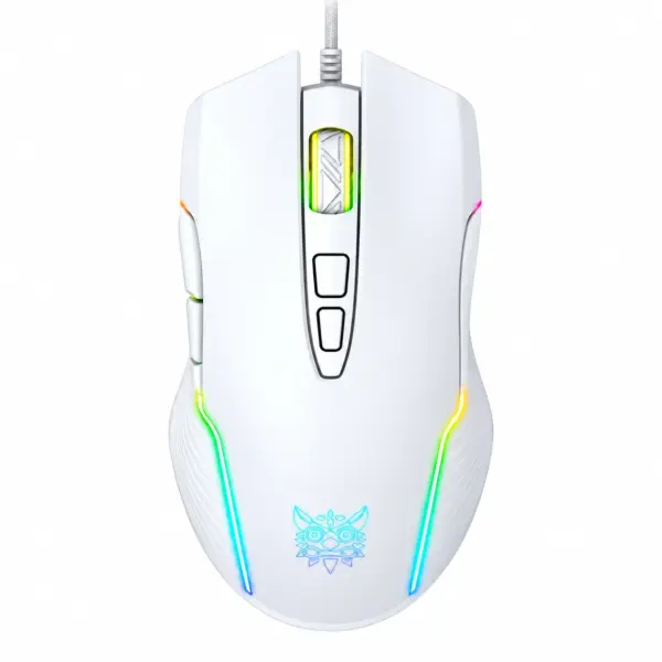 ماوس گیمینگ اونیکوما مدل Onikuma CW905 RGB سفید