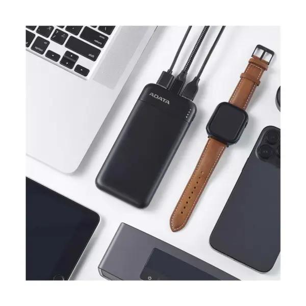 پاور بانک ای دیتا مدل Adata C100 10000mAh مشکی