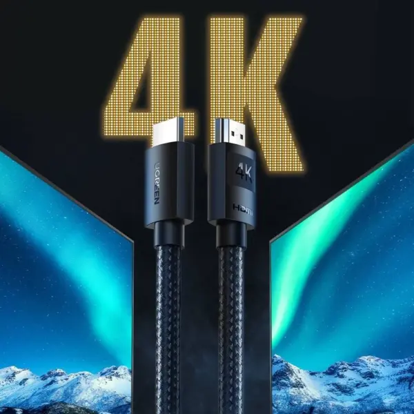 کابل HDMI یوگرین مدل HD119 4K 5m مشکی