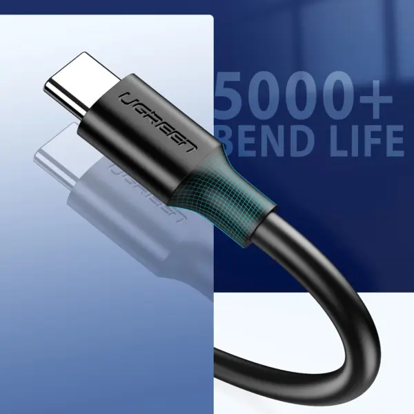 کابل USB به تایپ C یوگرین مدل Ugreen US184 مشکی