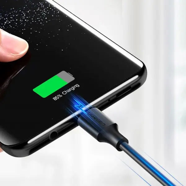 کابل USB به تایپ C یوگرین مدل Ugreen US184 مشکی