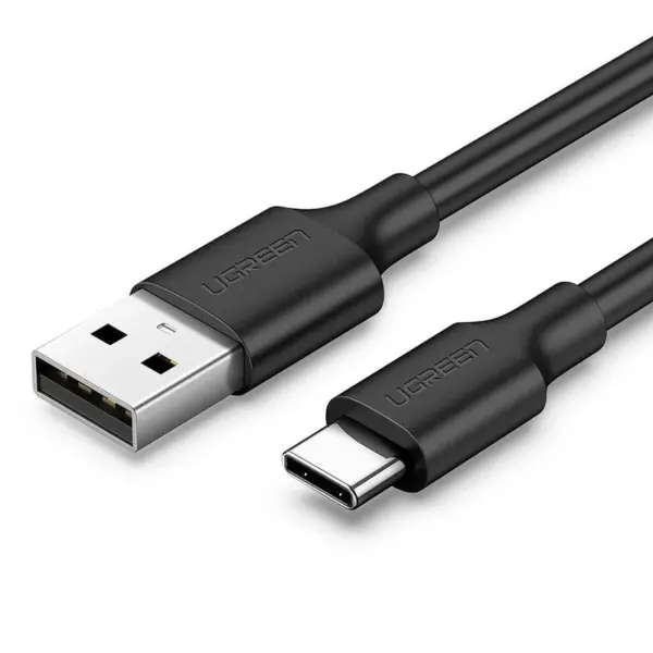 کابل شارژ USB-A به USB-C یوگرین مدل Ugreen US287 2M مشکی