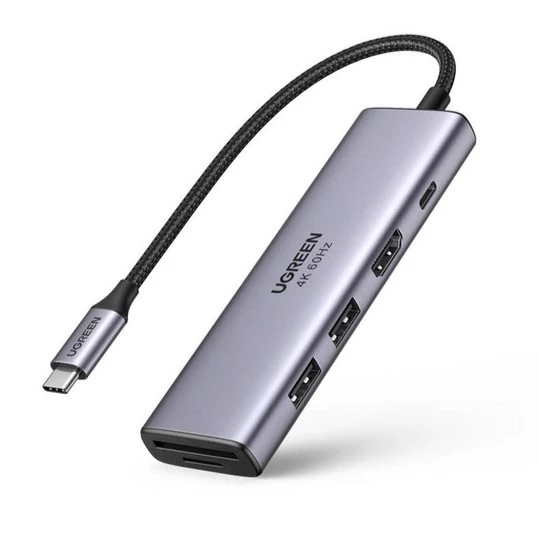 هاب یوگرین مدل CM511 Type C خاکستری