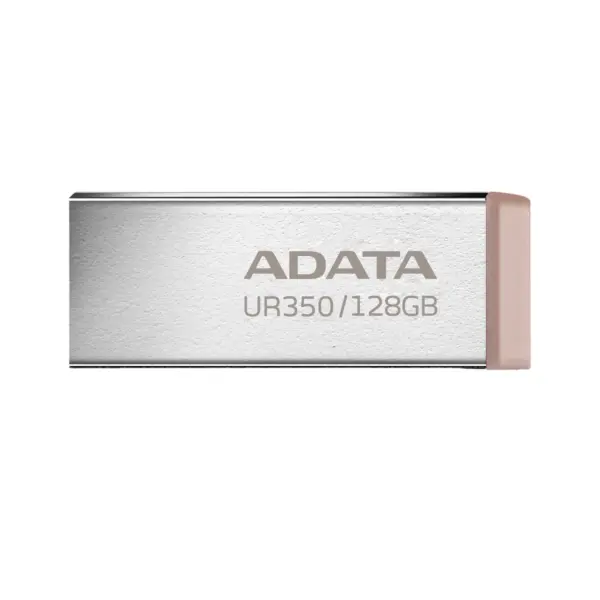 فلش مموری ADATA مدل UR350 USB 3.2 128GB سیلور-بژ