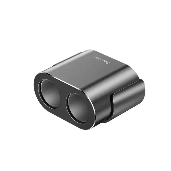شارژر فندکی باسئوس مدل Baseus One to Two 80W مشکی
