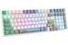 کیبورد مکانیکال گیمینگ اونیکوما G38 سفید با نورپردازی RGB